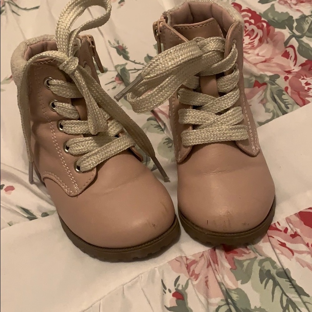 Pink Boots Size 5 - Picture 2 of 5